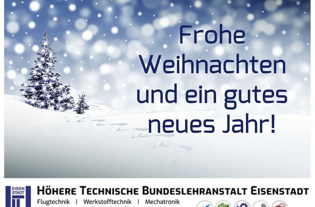 Frohe Weihnachten und ein gutes neues Jahr!